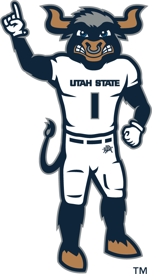 Utah State Aggies 2019-Pres Mascot Logo diy DTF decal sticker